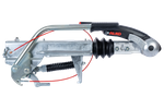 Auflaufeinrichtung AL-KO 251S mit AKS3004-Kupplung für einen 2700-kg-Anhänger mit V-Deichsel
