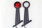 Lichtset: FRISTOM LED-Rückleuchten + HORPOL LED-Seitenmarkierungsleuchten + MANTES 5,5 m 13-poliger Kabelbaum