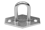 Verzinkter Anhänger-Zurrbügel H-30 mm (15.30) - Sechseck