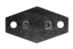 Verzinkter Anhänger-Zurrbügel H-30 mm (15.30) - Sechseck