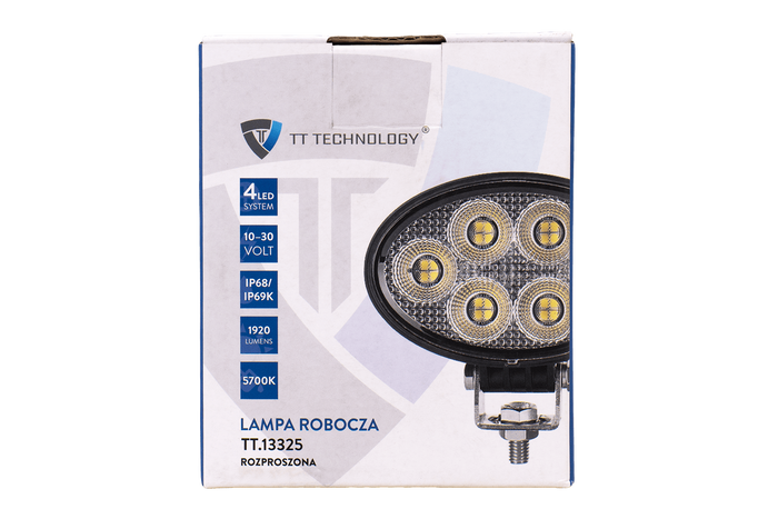 LED-Arbeitsscheinwerfer TT TECHNOLOGY TT.13325 24xLED 1920lm oval