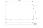 OUTLET BIS Aluminium-Seitenwände H-300 für TEMARED TRANSPORTER 3217/2 und HOCHLADER 320/2 Anhänger 