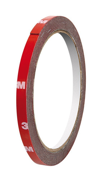 Dünnes doppelseitiges Klebeband 5 m x 5 mm
