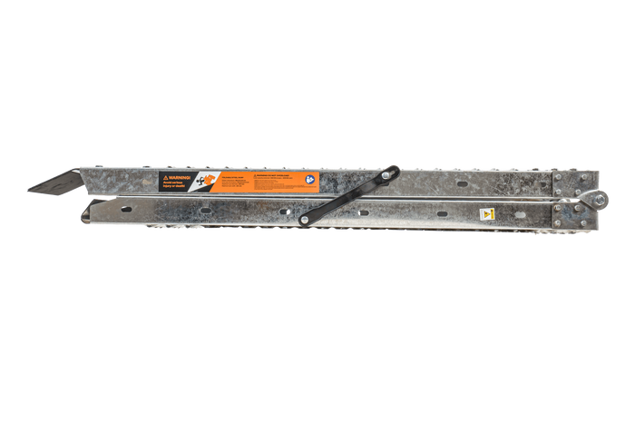 UNITRAILER ALR004B klappbare Auffahrrampen aus Stahl für Anhänger, 190 cm, 400 kg, 2er-Set