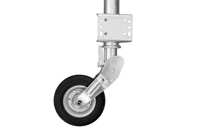 UNITRAILER automatisches Stützrad mit Halterung 250 kg 60 mm 785–955 mm