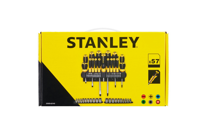 Schraubendrehersatz 57-teilig STANLEY STHT0-62143