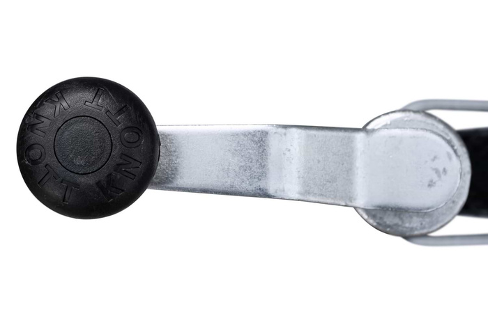 KNOTT TK48 Stützrad, 150 kg, 48 mm, 500–720 mm