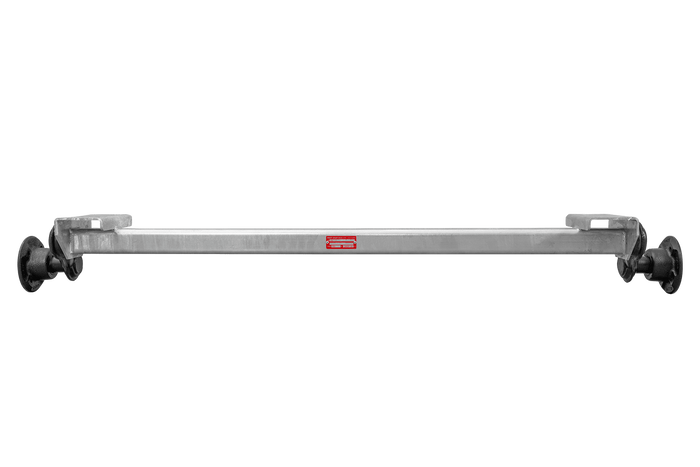 KNOTT VG7-L ungebremste Achse für Anhänger 750kg 1190mm 1623mm 4x100