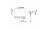 TruckLED L1949+L1950 Rückleuchten, LED-Kabel 0,45 m, 6 Funktionen, links+rechts