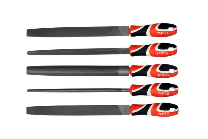 Feilen-Satz-5-teilig, YATO YT-6238, Länge 250 mm